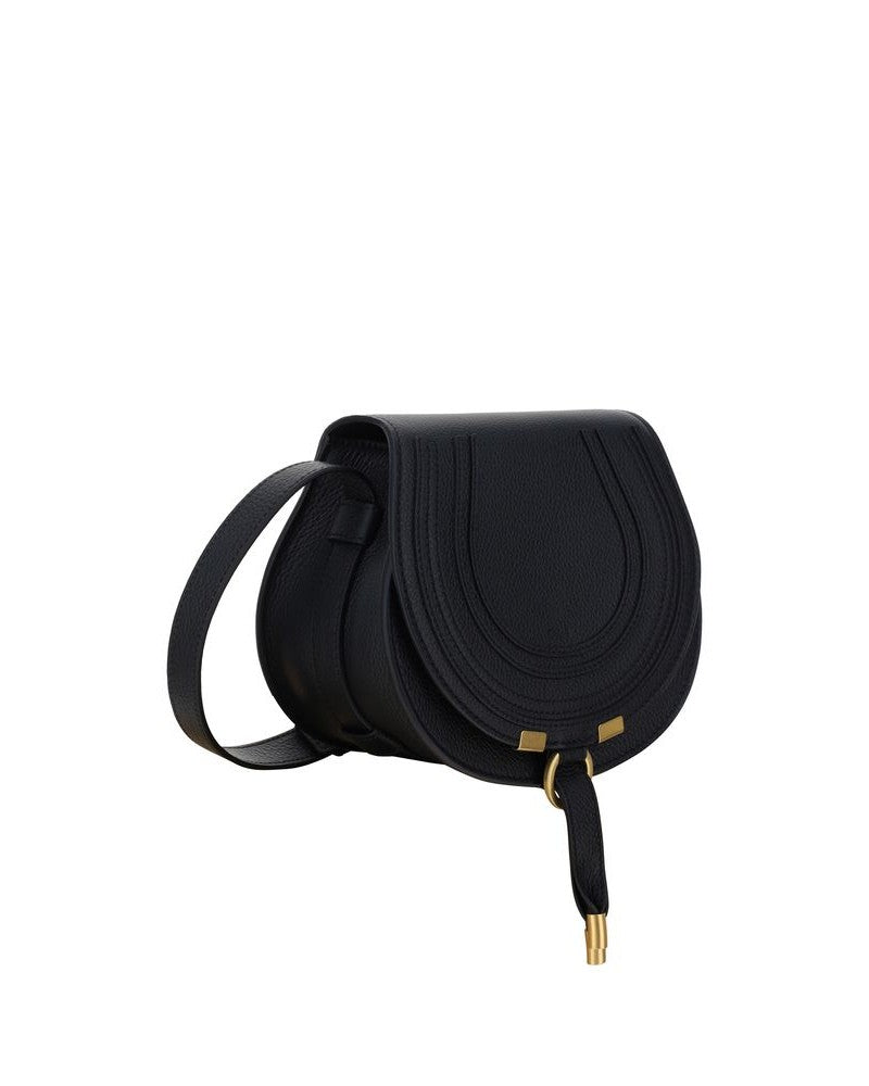 Chloé Black Calf Leather Bos Taurus Shoulder Bag Glam Steals