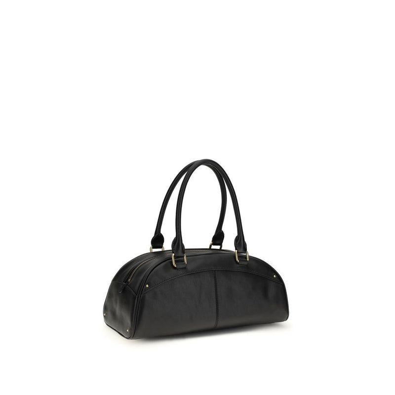 Chloé Black Calf Leather Bos Taurus Shoulder Bag 
