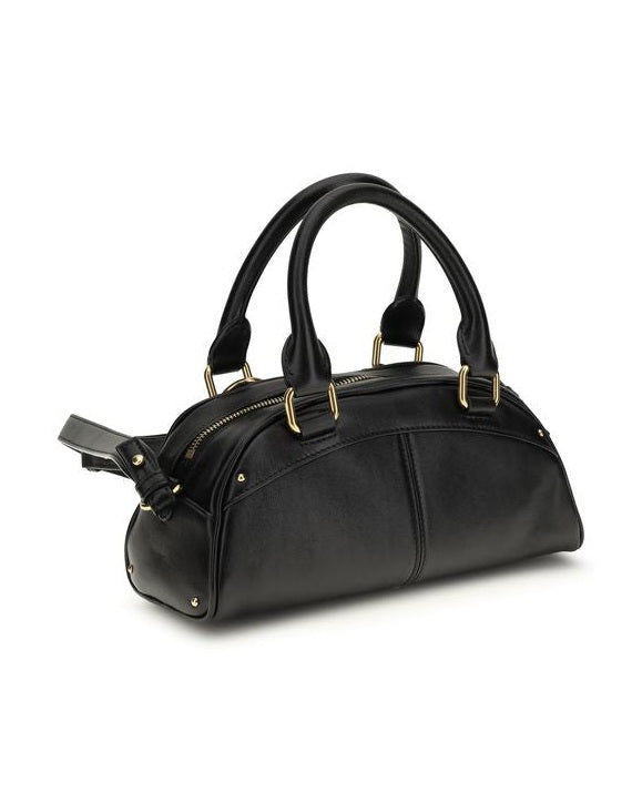 Chloé Black Calf Leather Bos Taurus Shoulder Bag Glam Steals