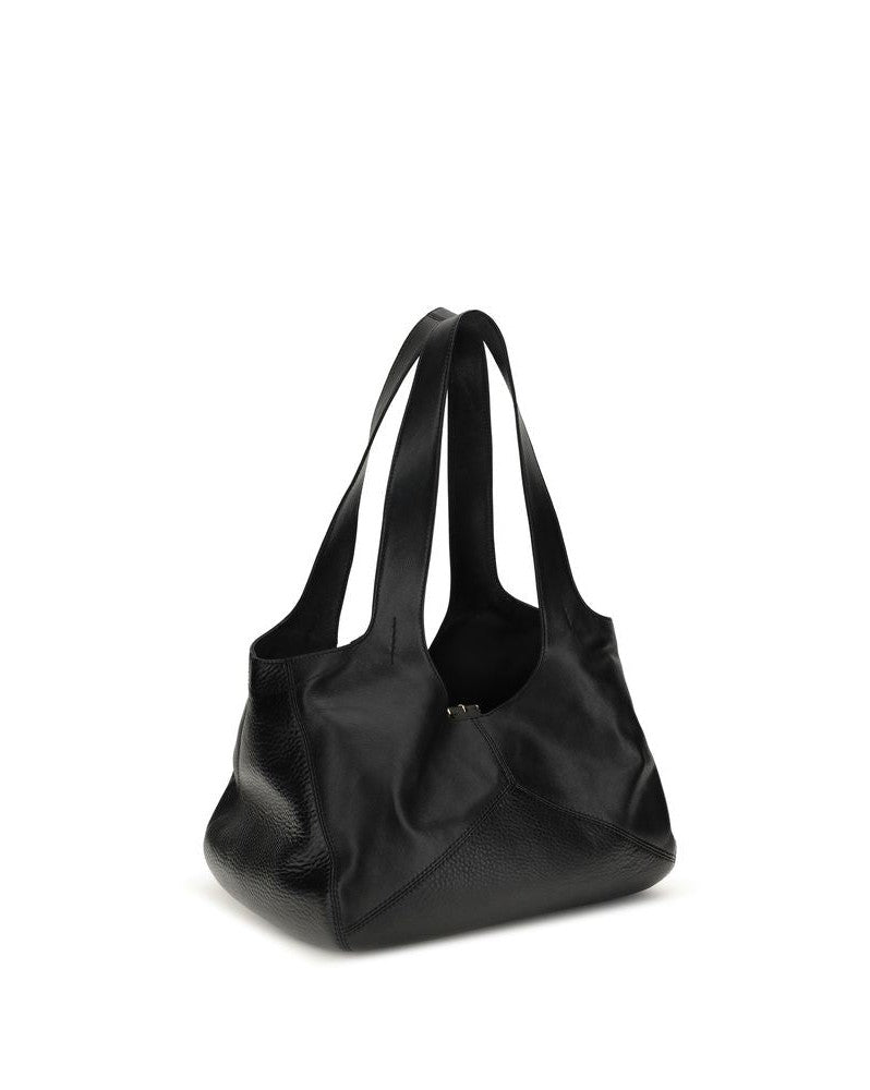 Chloé Black Calf Leather Bos Taurus Shoulder Bag Glam Steals