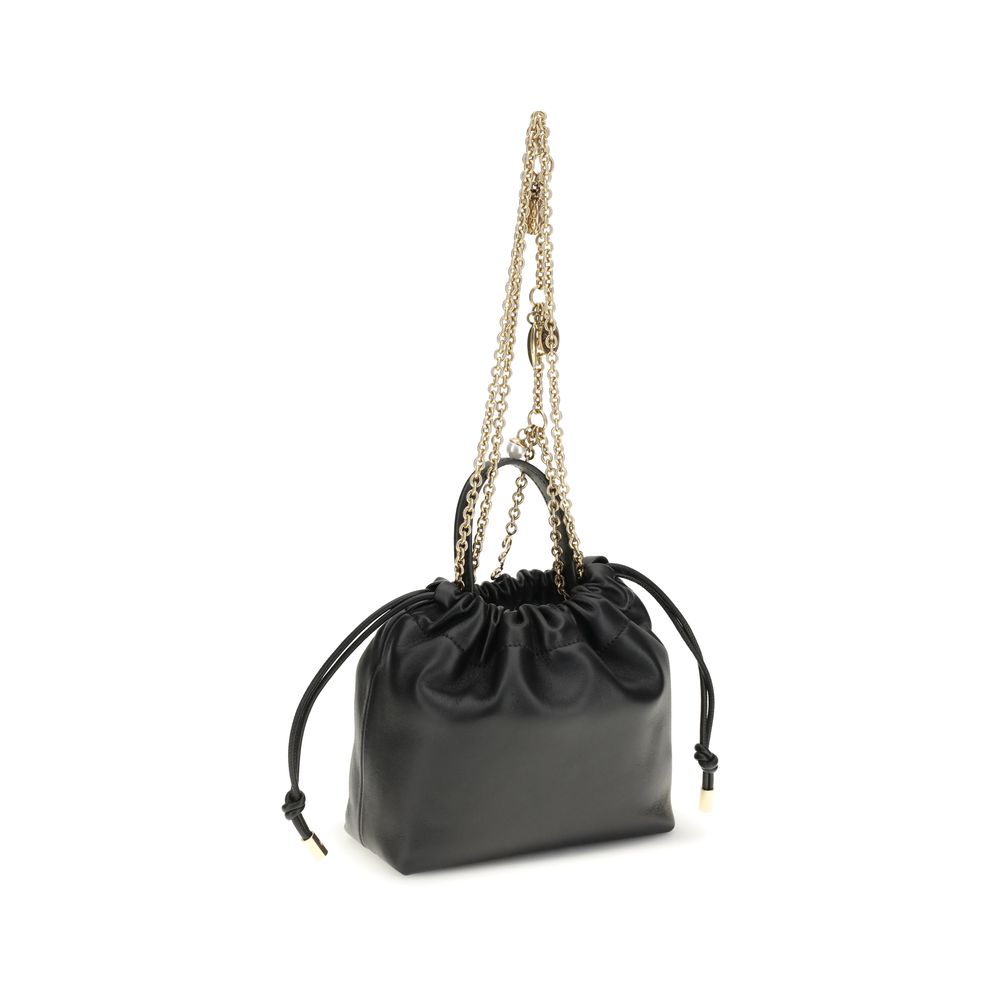 Chloé Black Calf Leather Bos Taurus Shoulder Bag Glam Steals