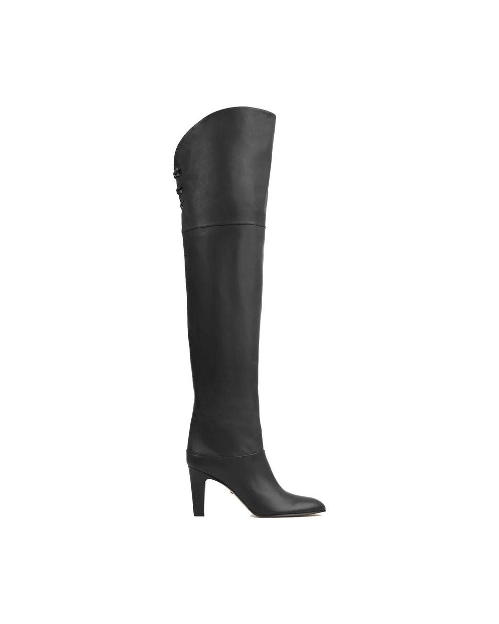 Chloé Black Calfskin Over The Knee 