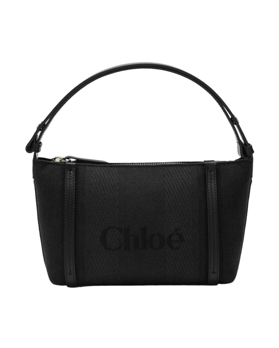 Chloé Black Canvas Carry Tote Bag Glam Steals