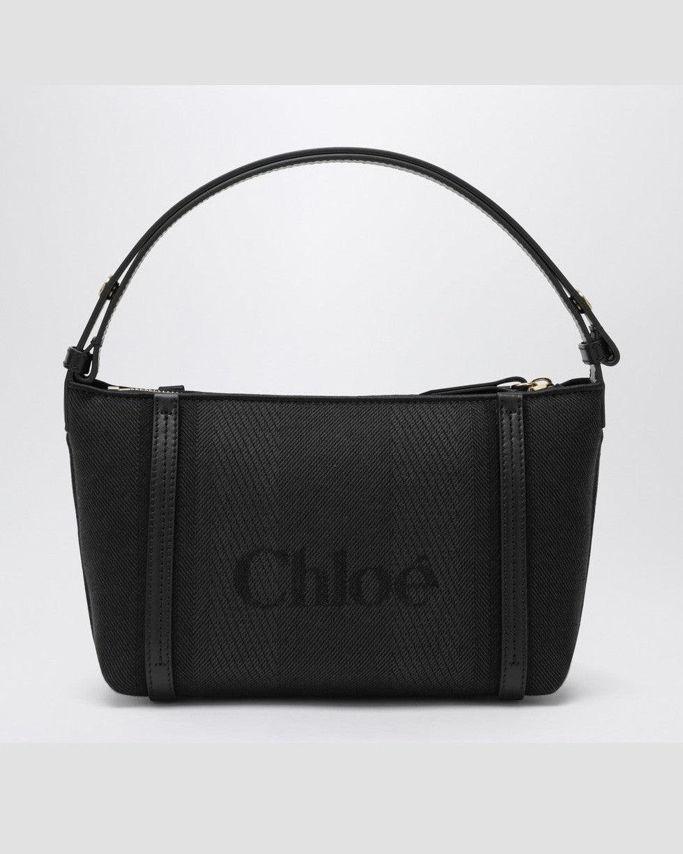 Chloé Black Canvas Carry Tote Bag Glam Steals