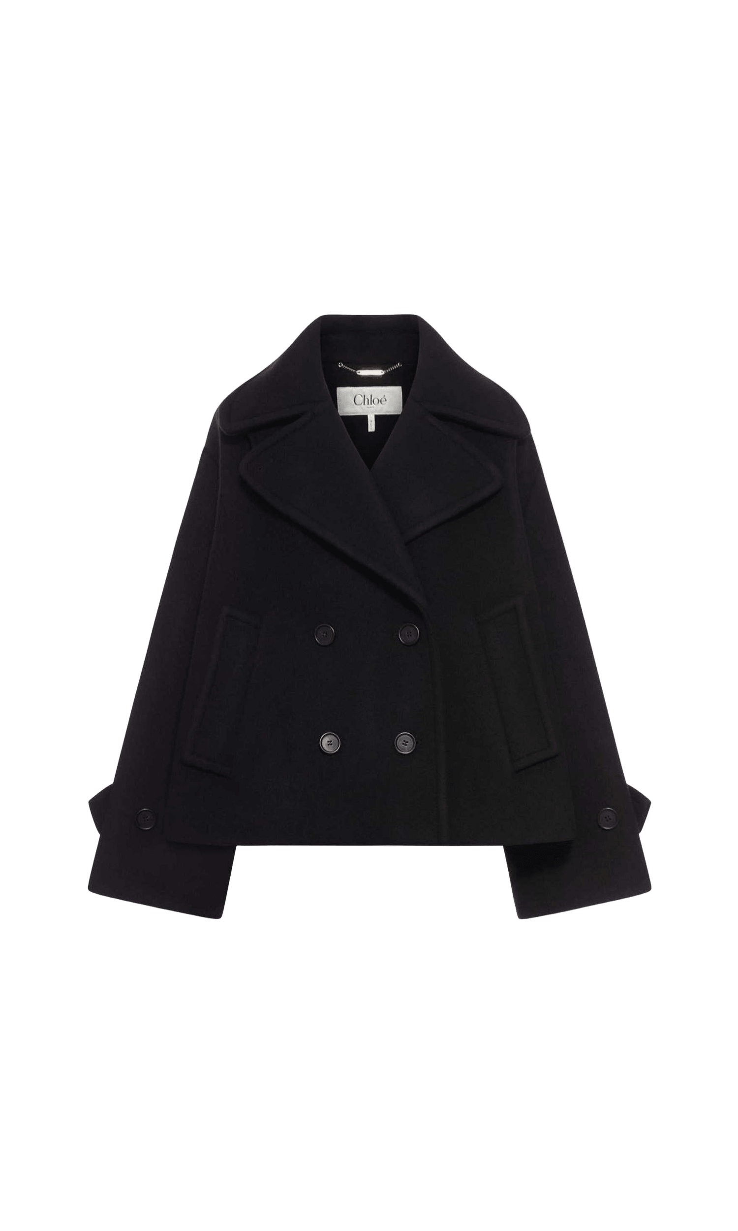 Chloé Black Coat Glam Steals