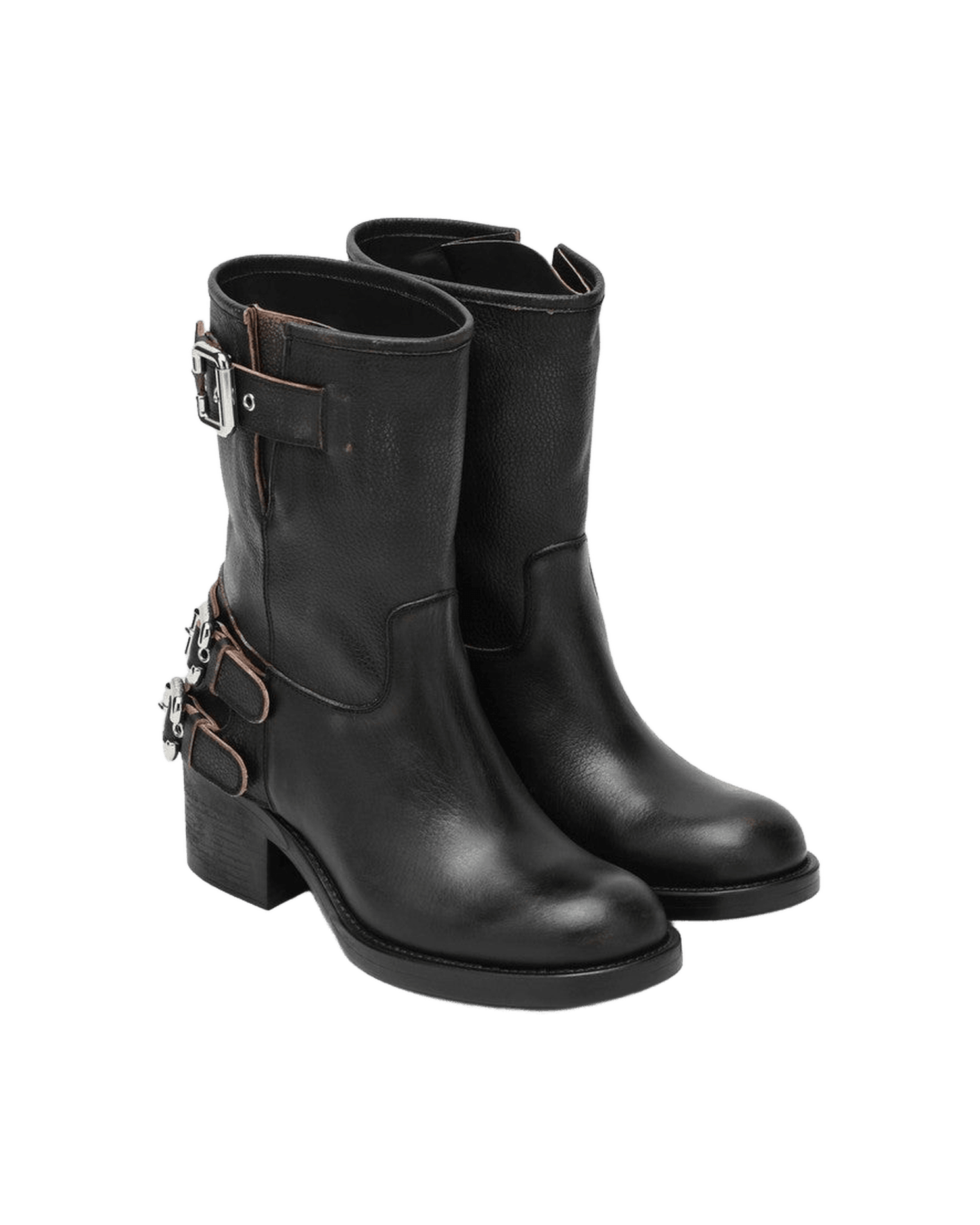 Chloé Black Dakota Biker Style Boots Glam Steals