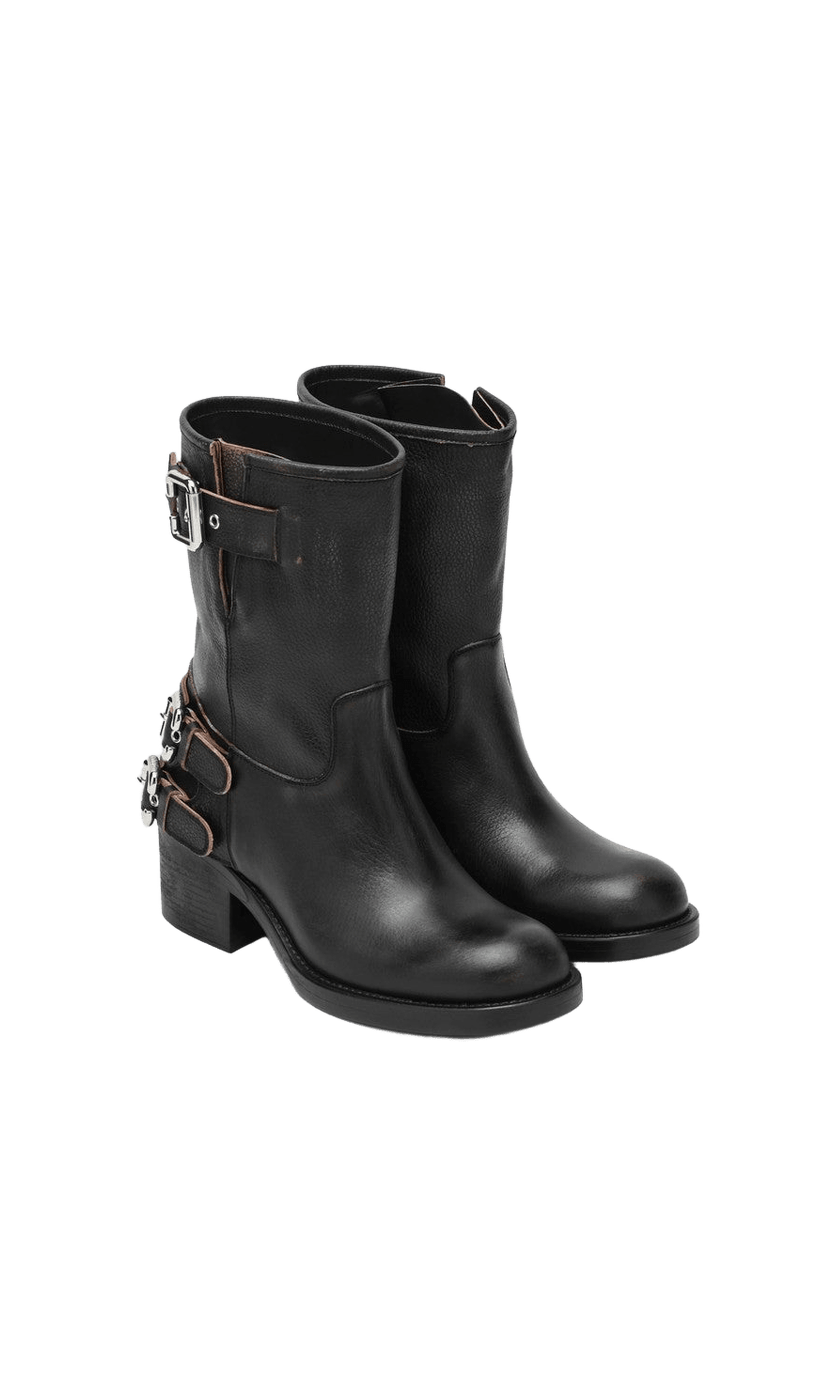 Chloé Black Dakota Biker Style Boots Glam Steals