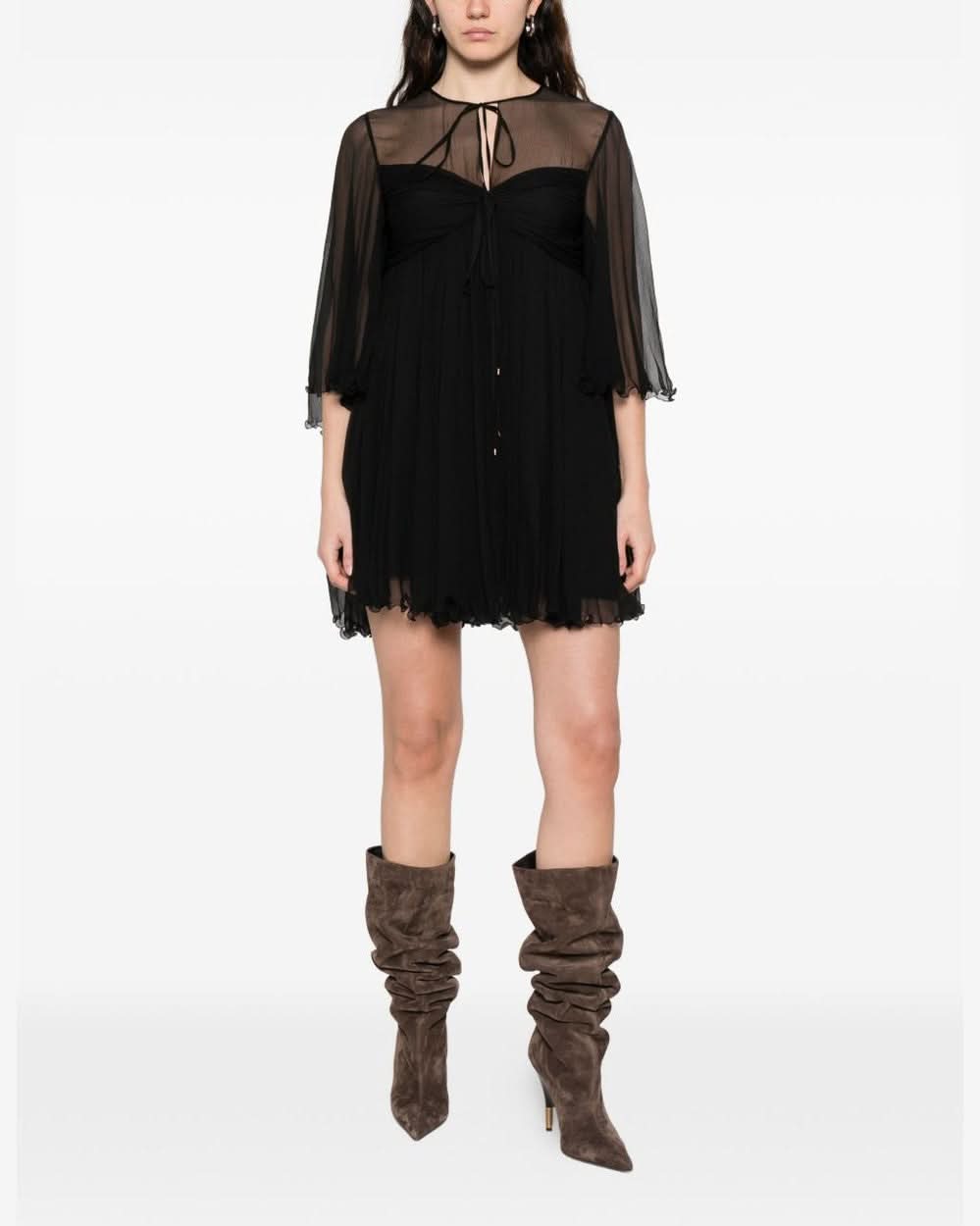 Chloé Black Dress Dresses