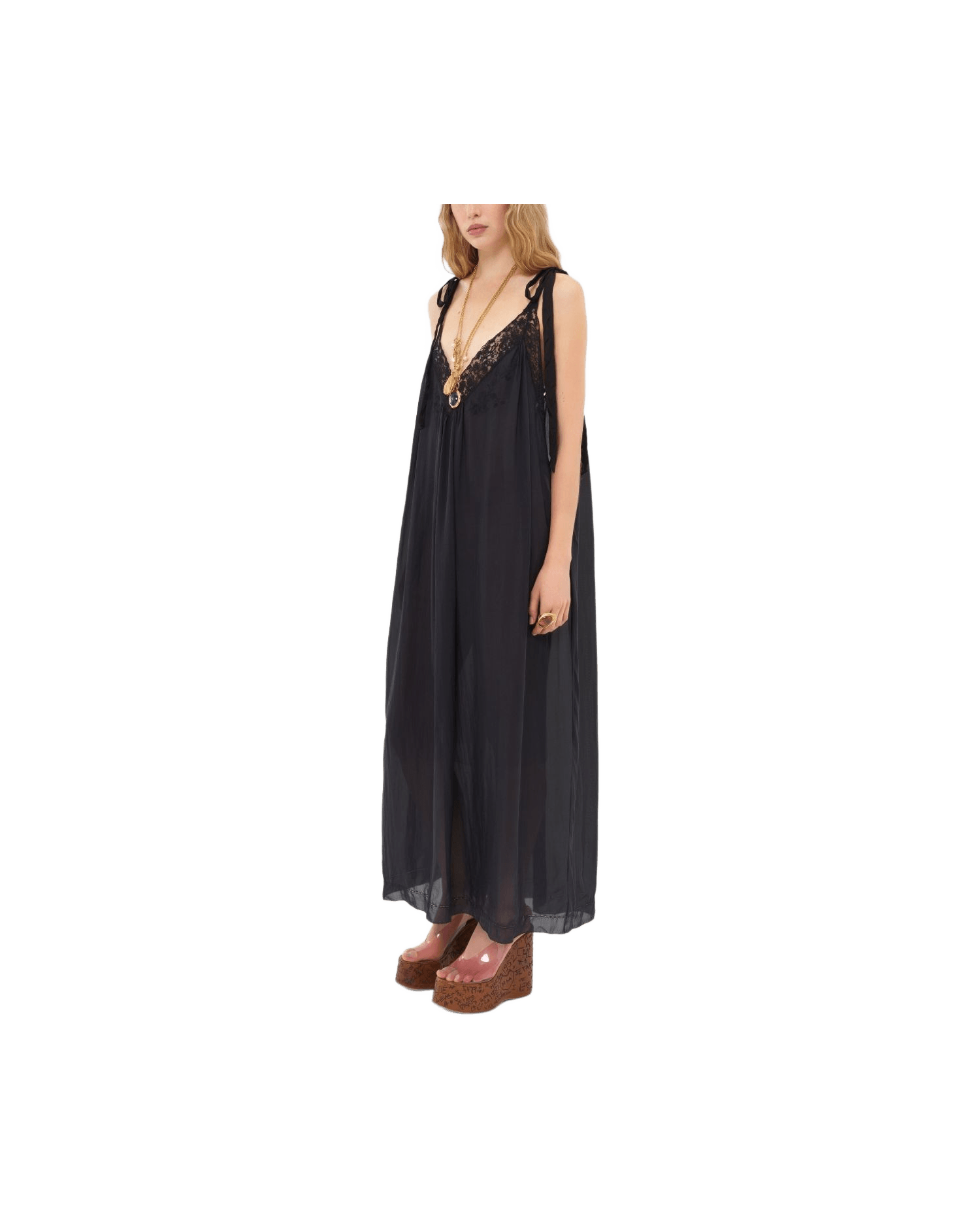 Chloé Black Dress Glam Steals