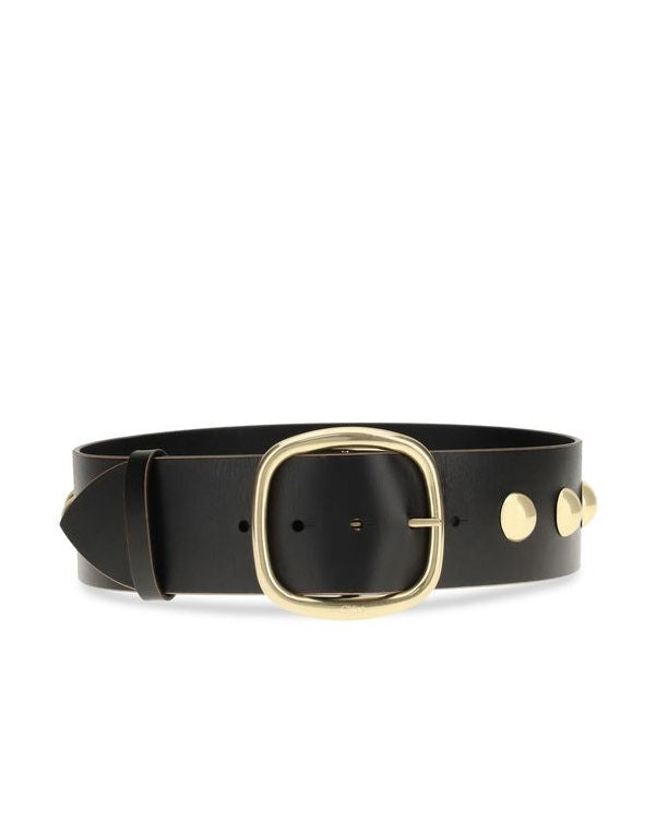 Chloé Black Lamb Ovis Aries Regular Belt Glam Steals