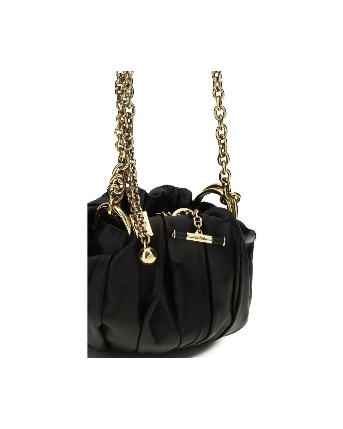 Chloé Black Lamb Ovis Aries Shoulder Bag Glam Steals