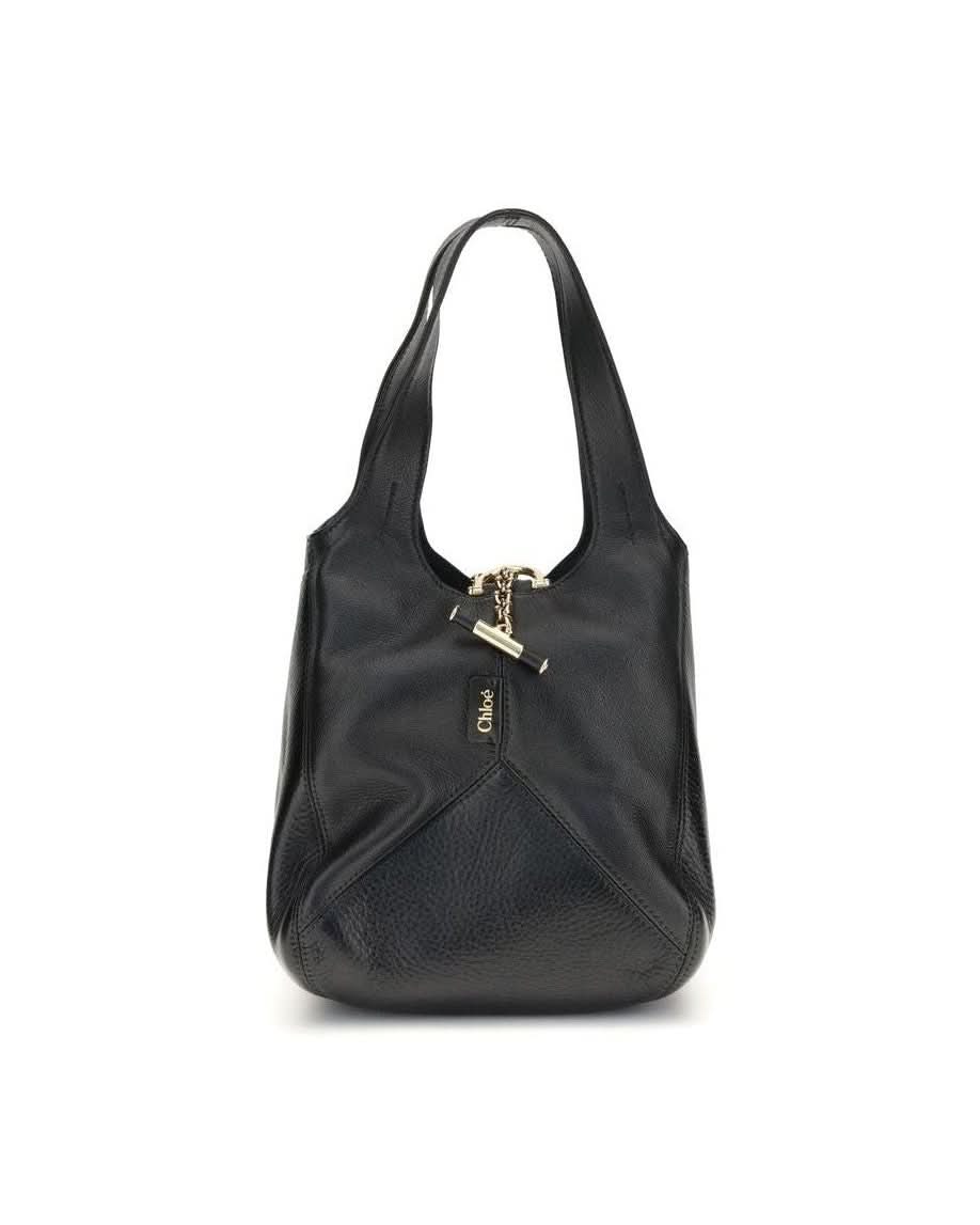 Chloé Black Leather Buffalo Shoulder Bag Glam Steals
