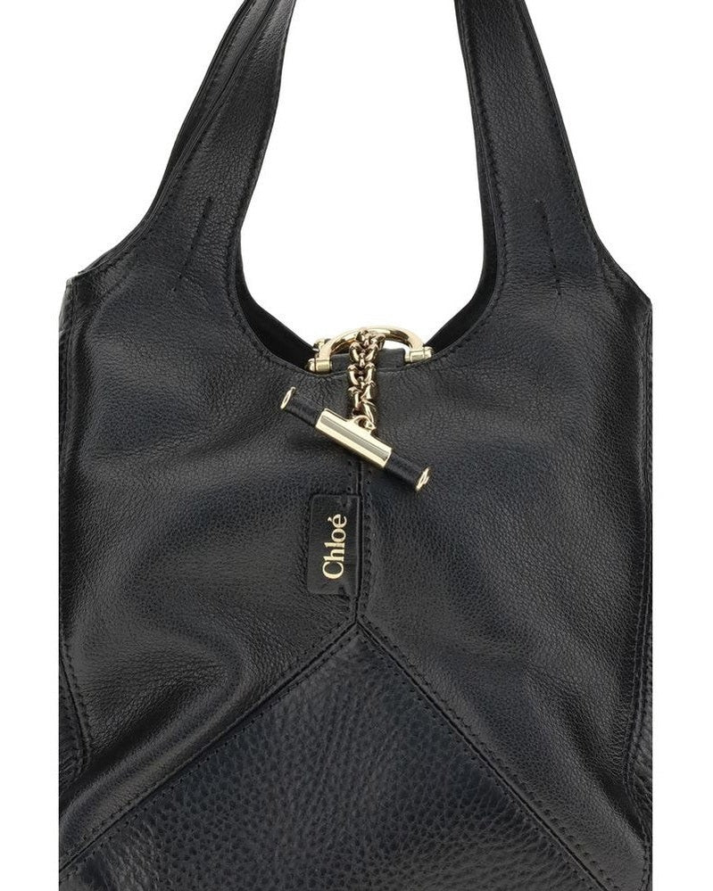 Chloé Black Leather Buffalo Shoulder Bag Glam Steals