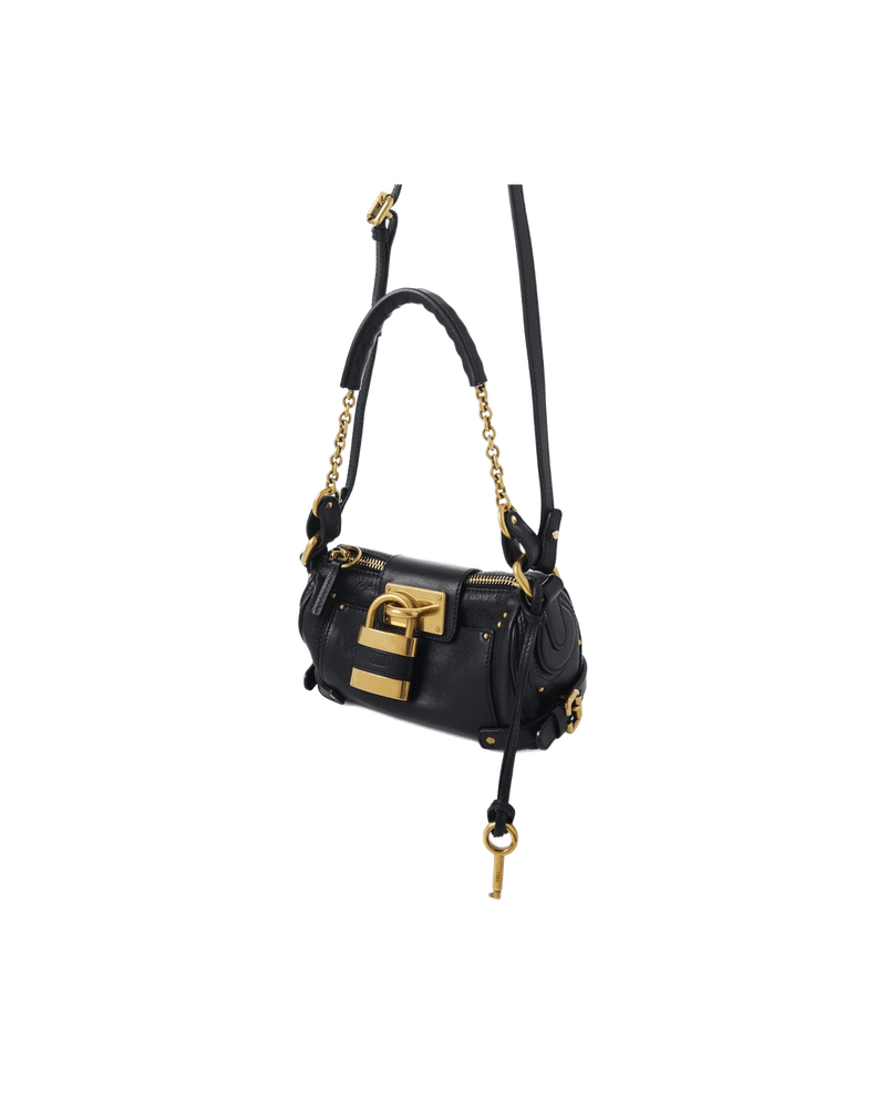 Chloé Black Leather Paddington Shoulder Bag Glam Steals