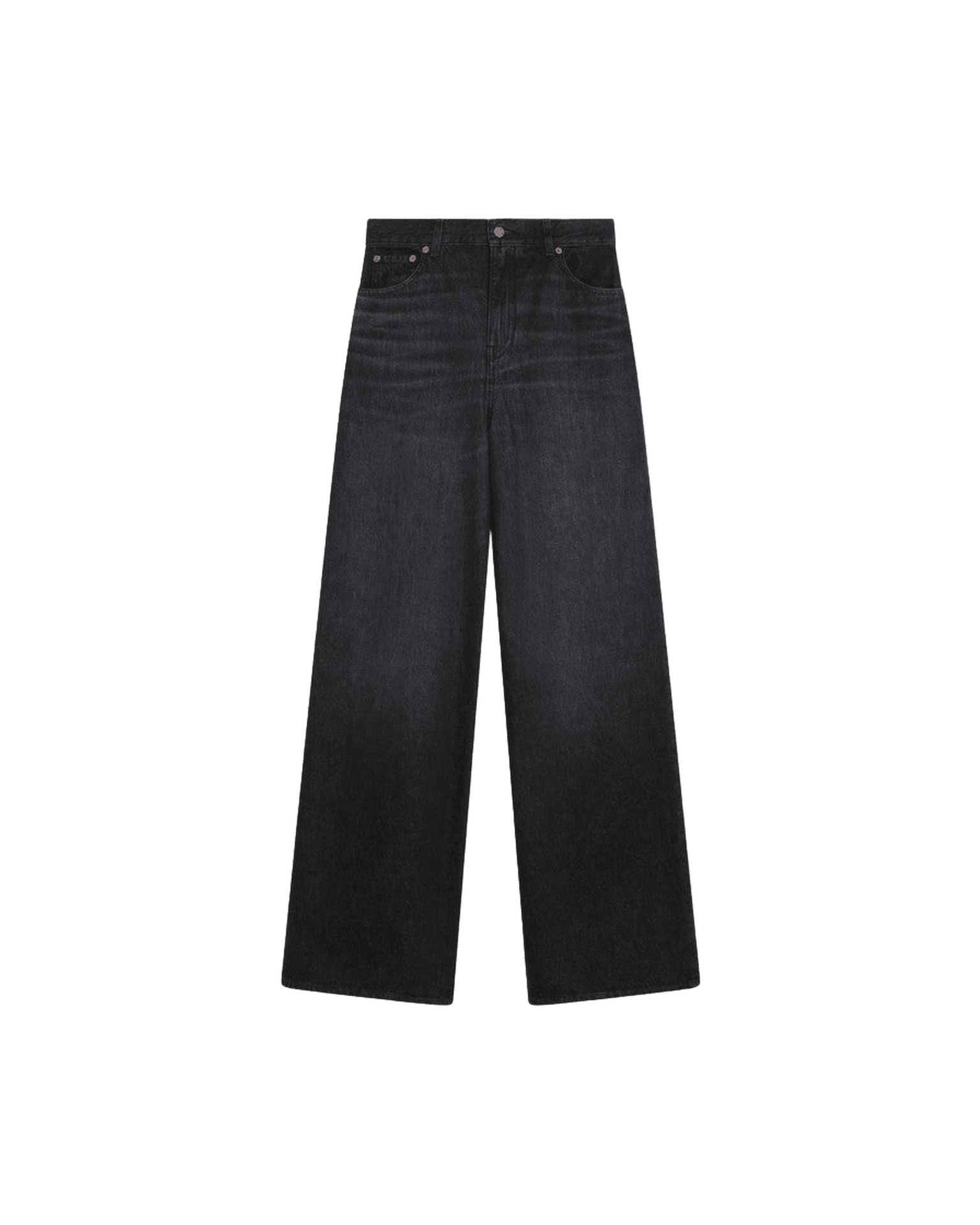 Chloé Black Loose Washed Jeans Glam Steals
