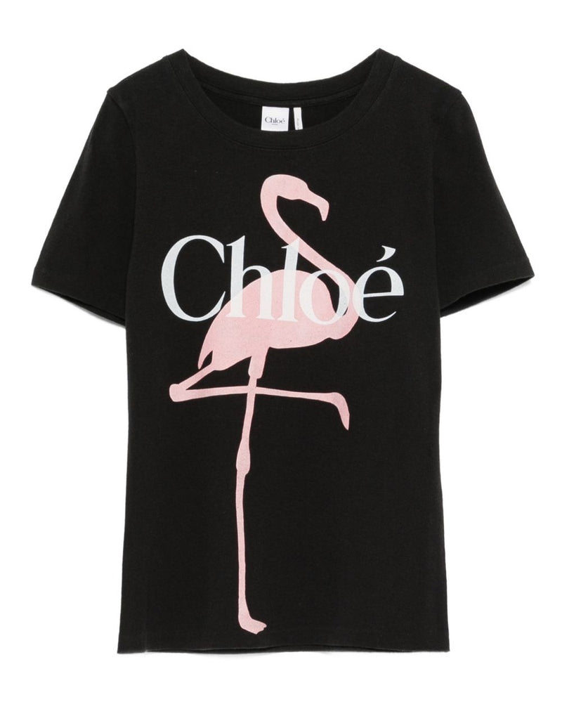 Chloé Black Polo T-shirt Glam Steals