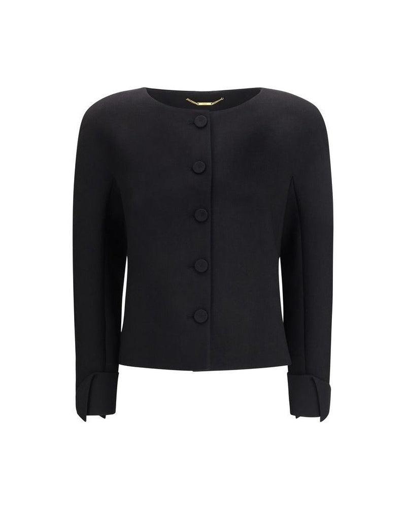 Chloé Black Wool Oves Aries Jacket Glam Steals