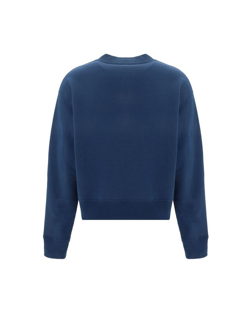 Chloé Blue Cotton Sweatshirt