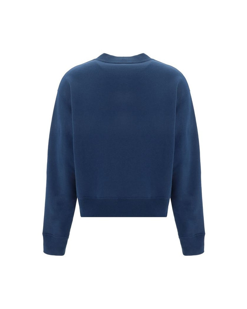 Chloé Blue Cotton Sweatshirt