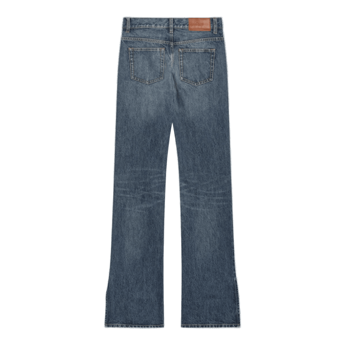 Chloé Blue Jeans with Slits Glam Steals