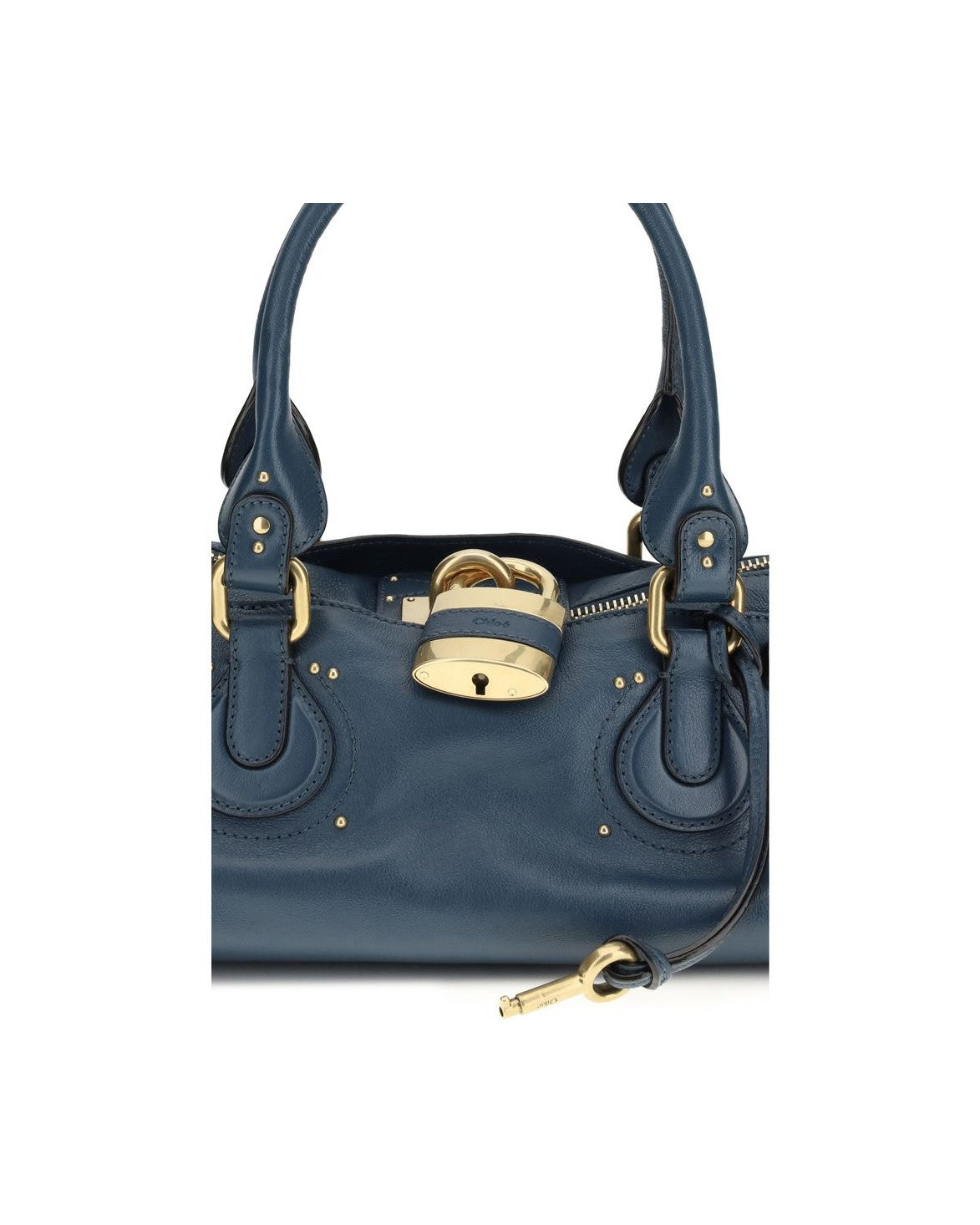 Chloé Blue Leather Buffalo Shoulder Bag Glam Steals