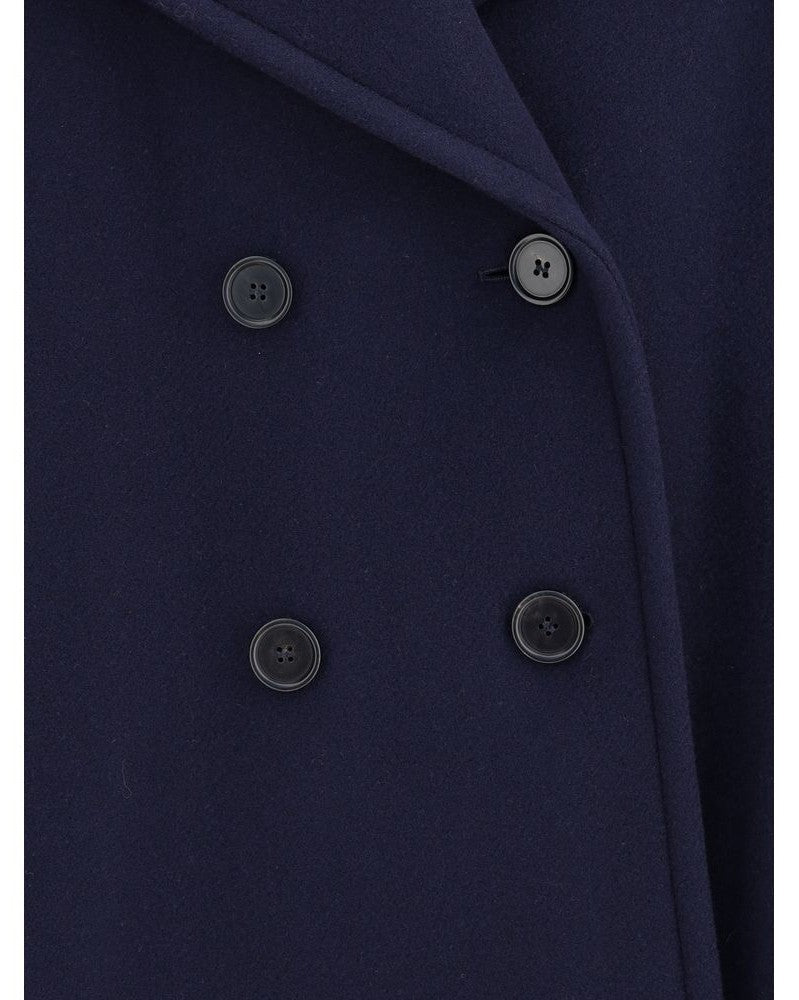 Chloé Blue Wool Coat Glam Steals