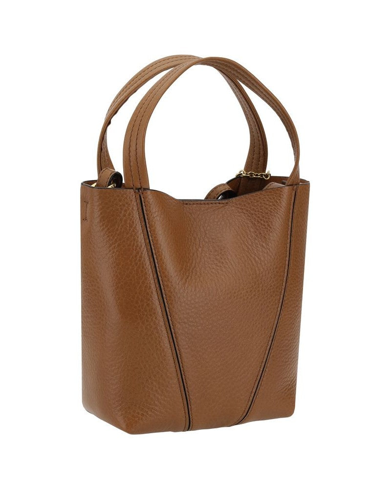 Chloé Brown Calf Leather Bos Taurus Shoulder Bag 