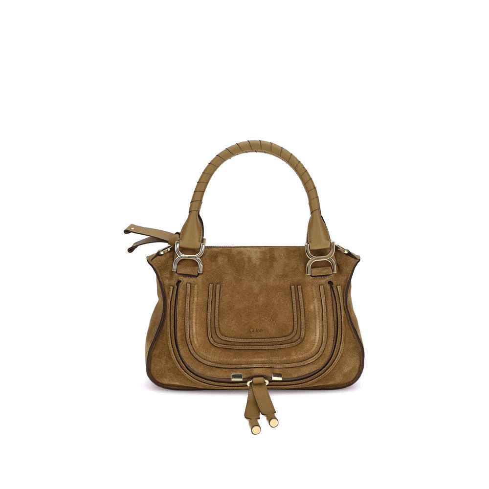 Chloé Brown Calf Leather Bos Taurus Shoulder Bag Glam Steals