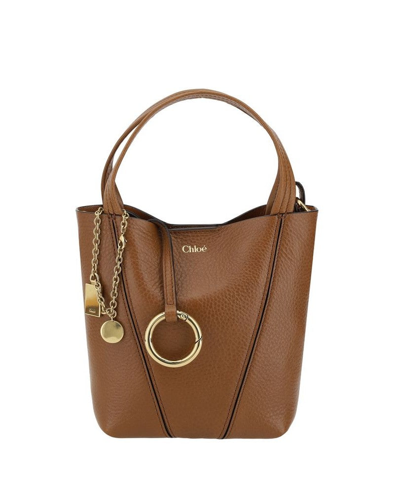 Chloé Brown Calf Leather Bos Taurus Shoulder Bag 