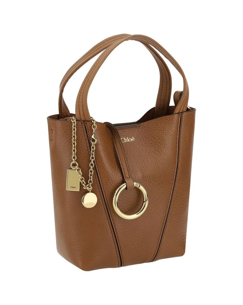 Chloé Brown Calf Leather Bos Taurus Shoulder Bag 