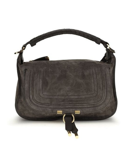 Chloé Brown Calf Leather Bos Taurus Shoulder Bag Glam Steals
