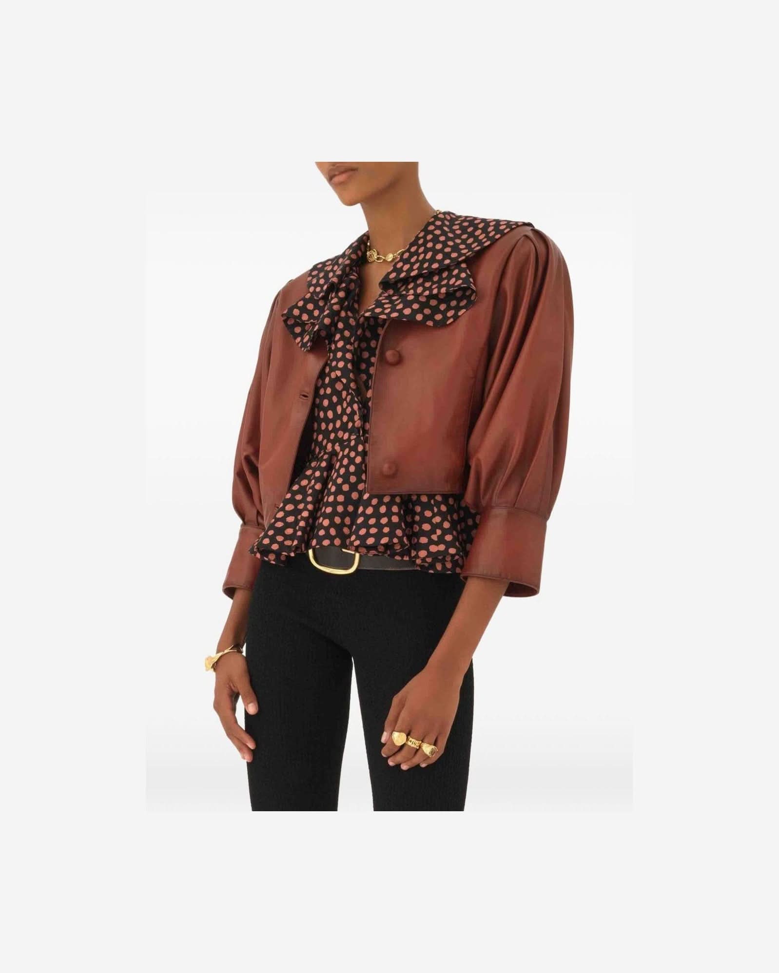 Chloé Brown Jacket Jackets