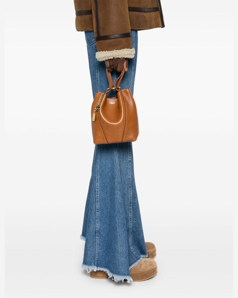 Chloé Brown Leather Bag Shopper