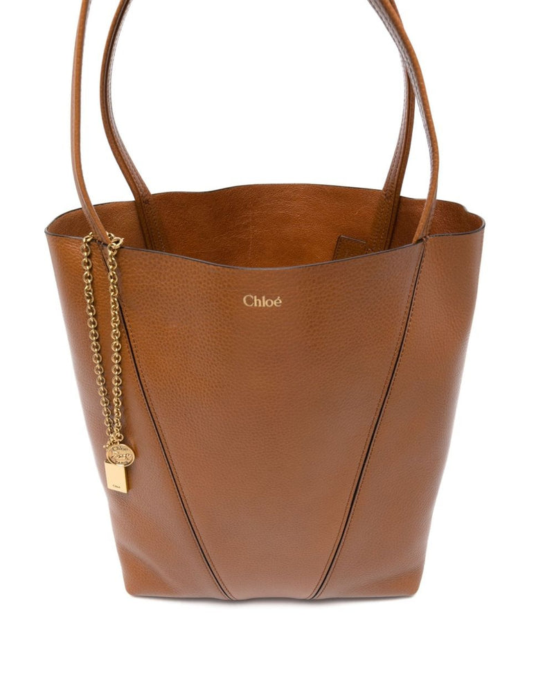 Chloé Brown Leather Bag Shopper