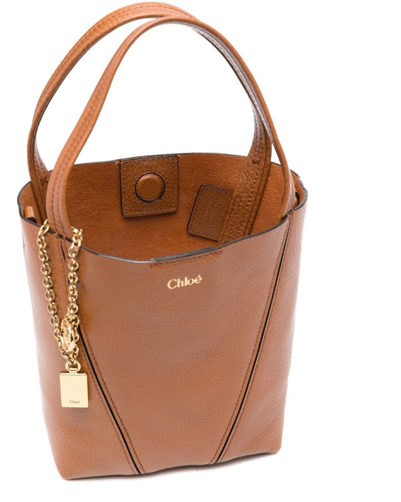 Chloé Brown Leather Bag Shopper