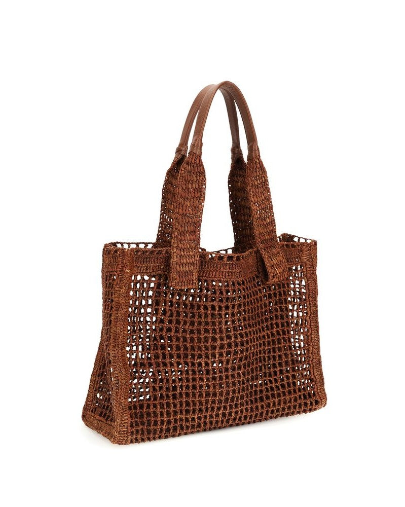 Chloé Brown Raffia Shoulder Bag Glam Steals
