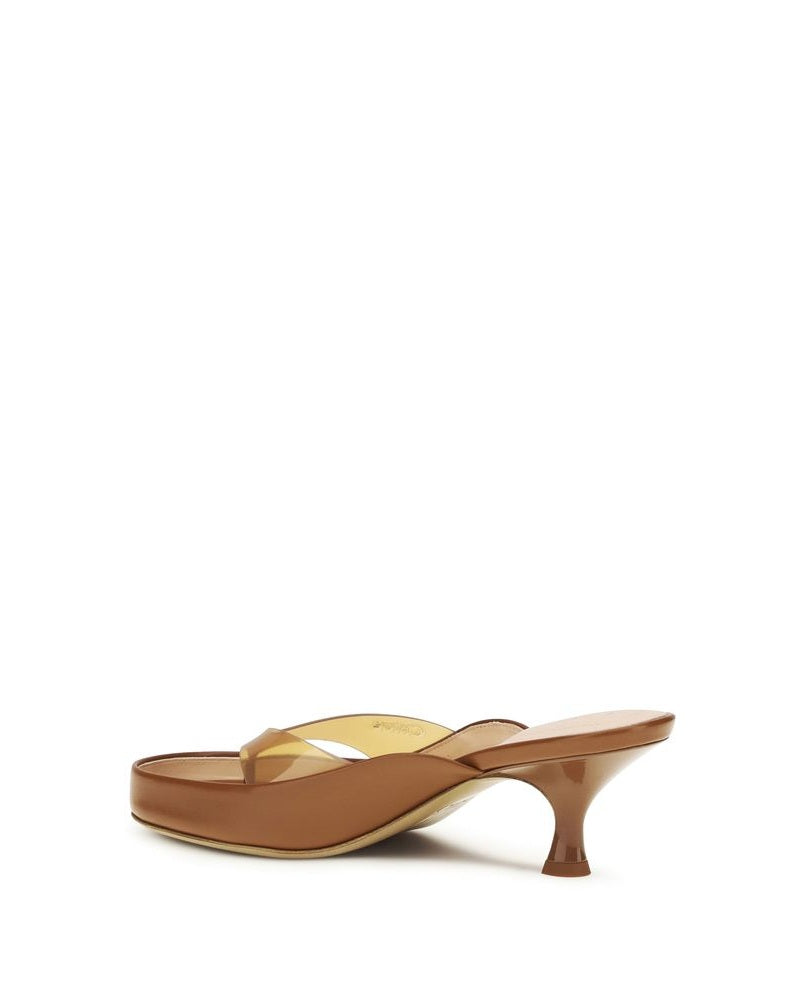 Chloé Brown Stiletto Heel Sandals Glam Steals