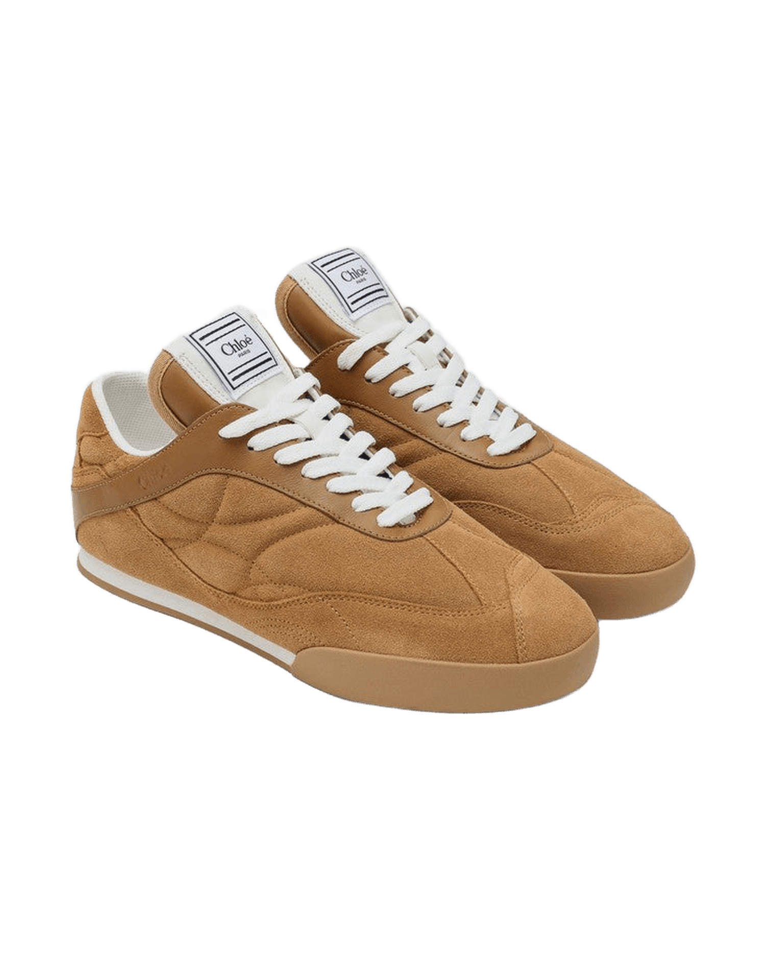 Chloé Brown Suede Kick Cinnamon Sneakers Glam Steals