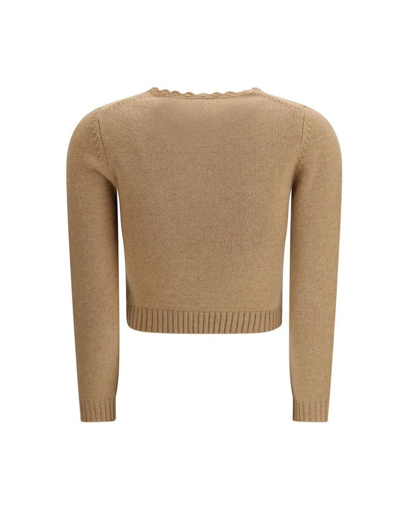 Chloé Brown Wool Sweatshirt Glam Steals