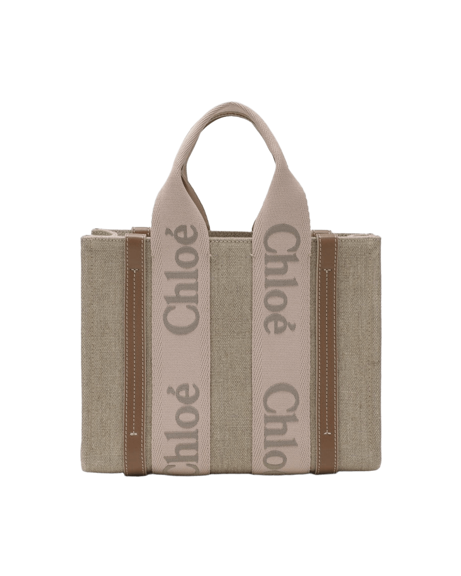 Chloé Canvas Woody Beige Bag Glam Steals