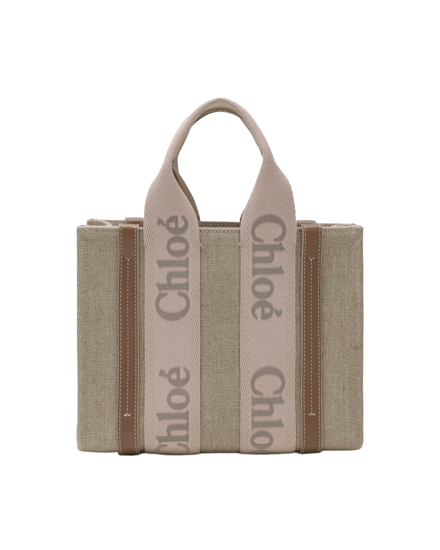Chloé Canvas Woody Beige Bag Glam Steals