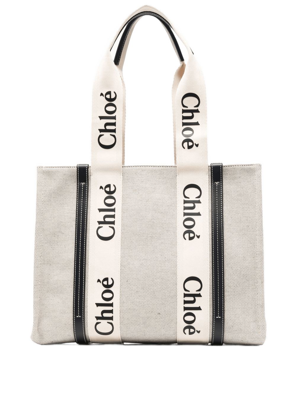Chloé Canvas Woody Medium Tote Bag Glam Steals