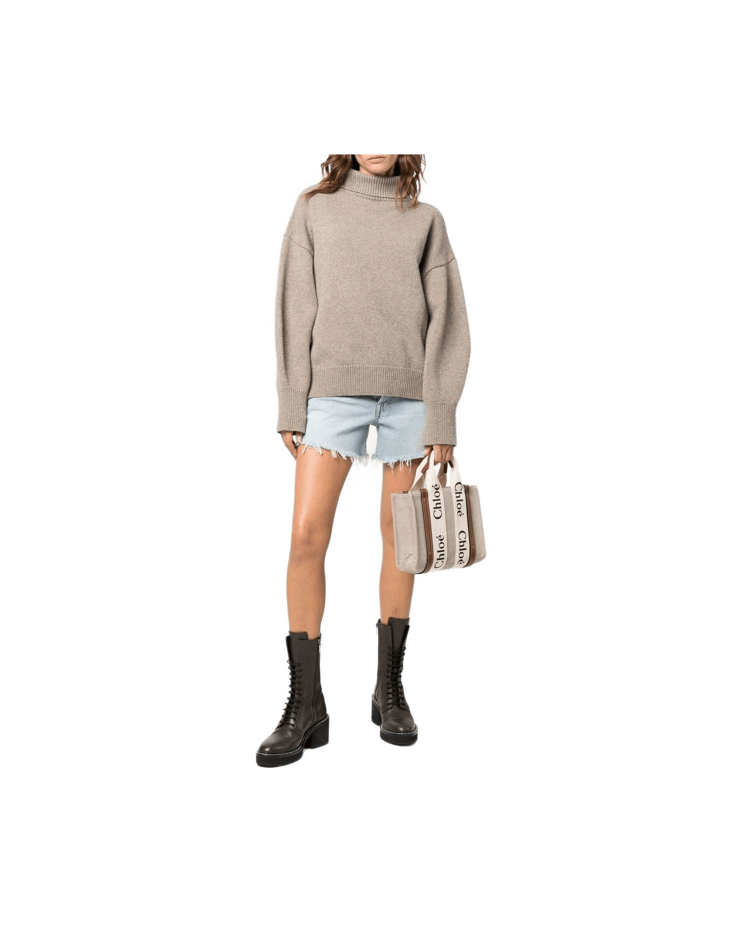 Chloé Canvas Woody Small Tote Bag Glam Steals