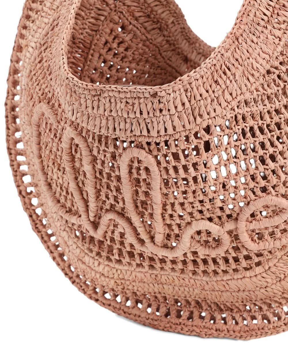 Chloé Summer Banana Raffia Hobo Bag Glam Steals