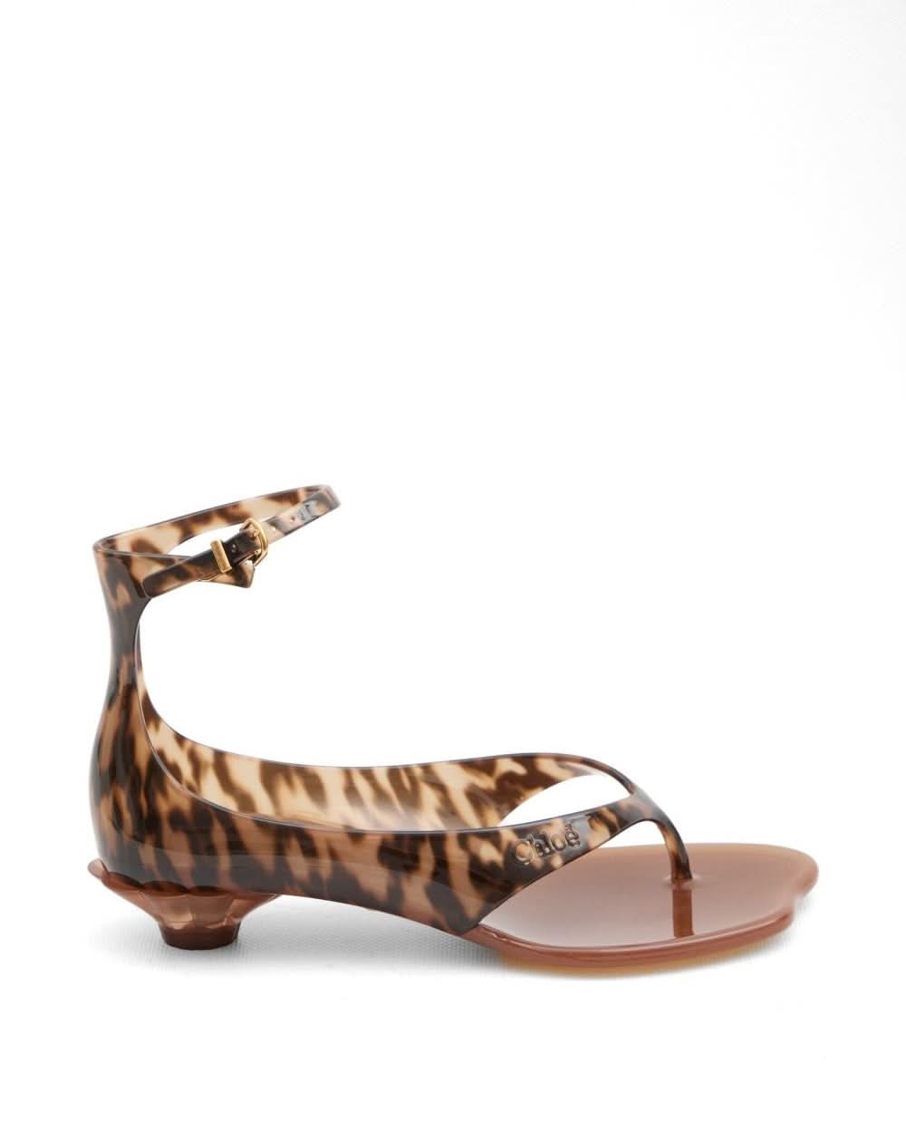 Chloé Jelly Thong Sandals Glam Steals