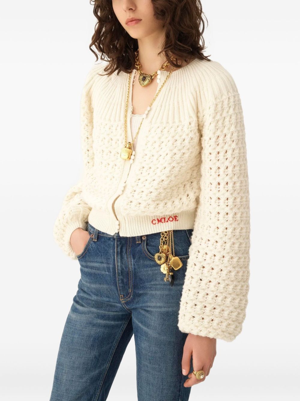 Chloé Chloè Sweaters White Glam Steals