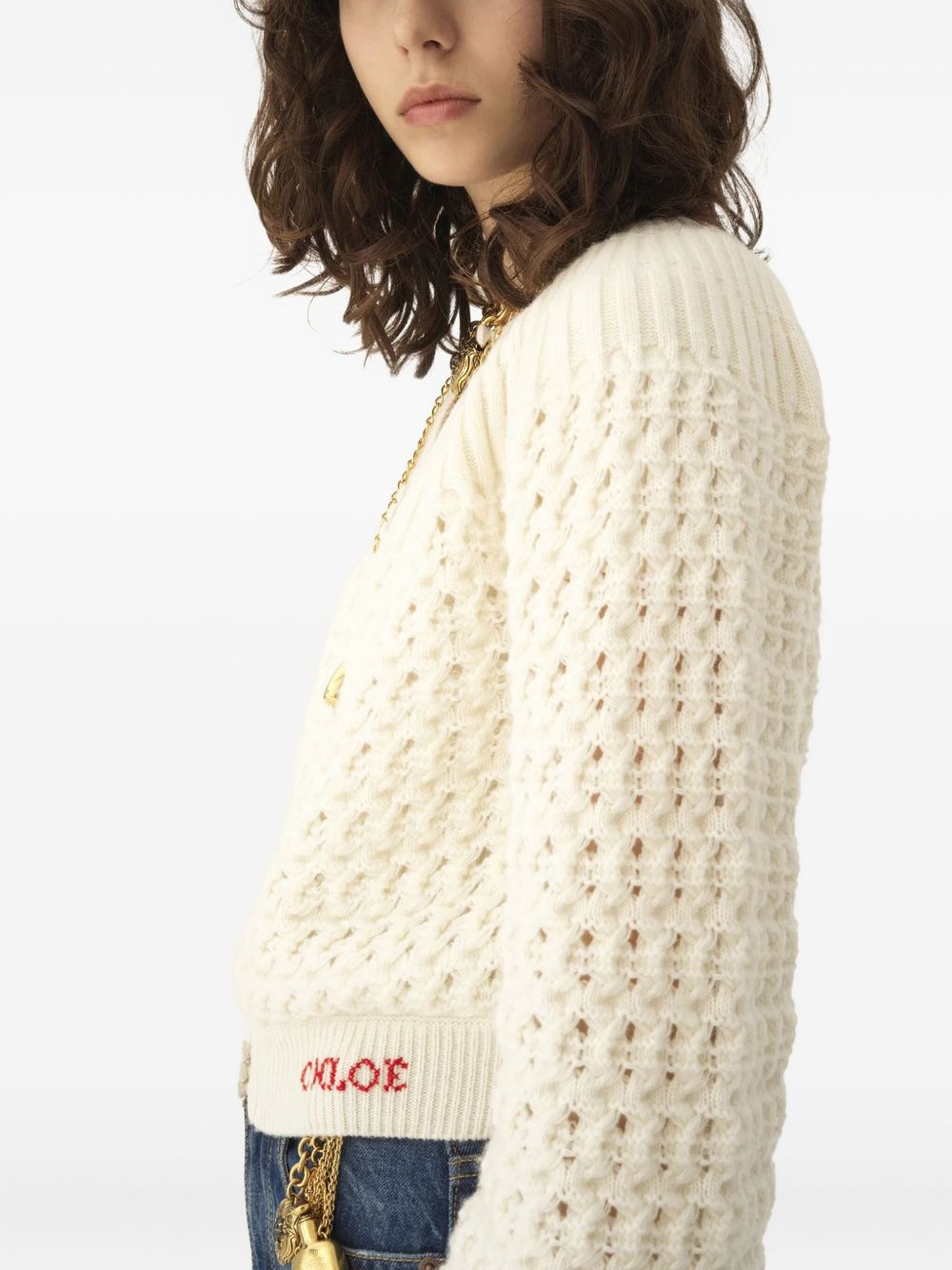 Chloé Chloè Sweaters White Glam Steals