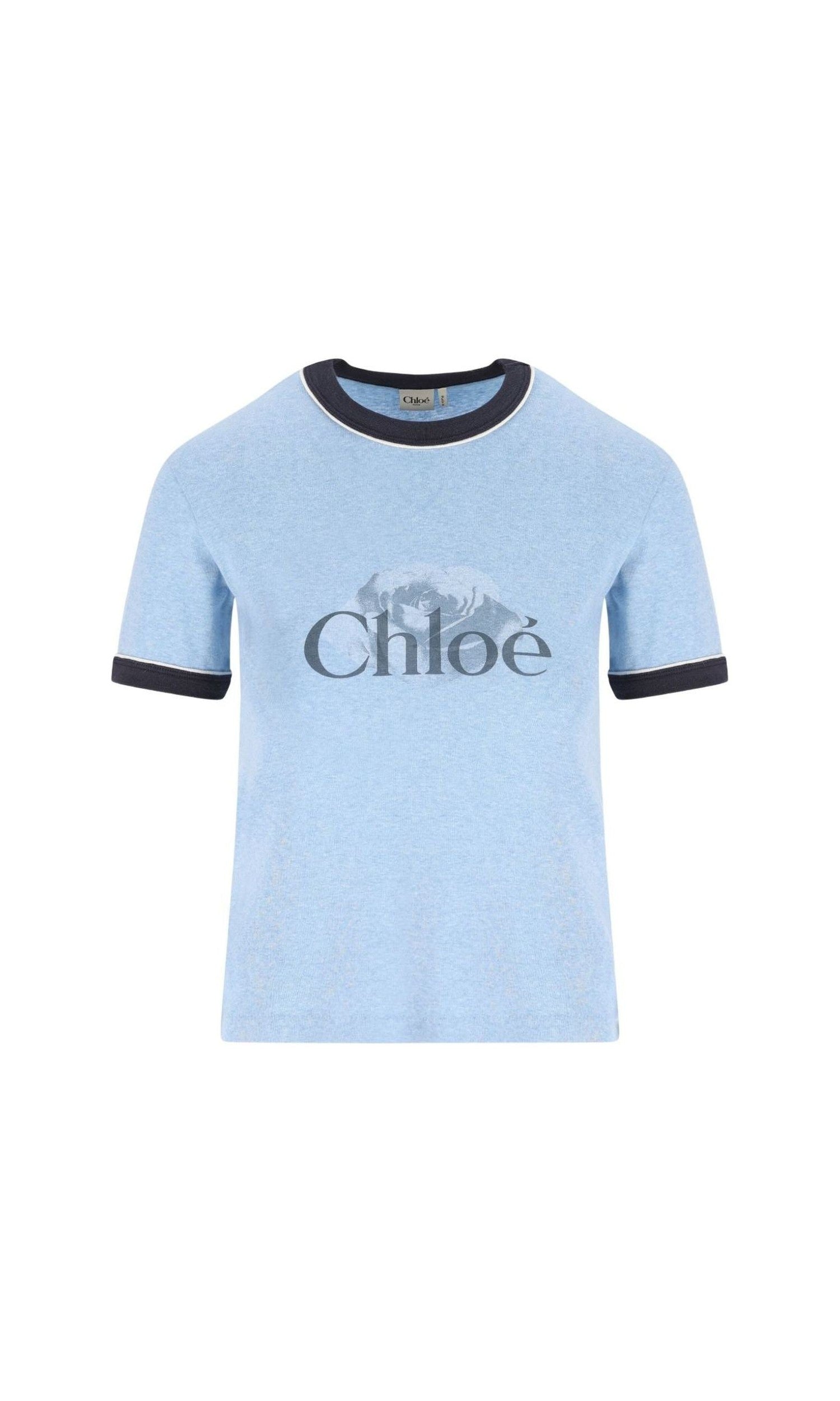 Chloé Chloè T-shirts and Polos Blue Glam Steals