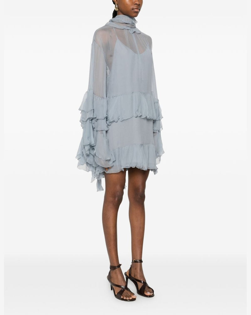 Chloé Clear Blue Dress Glam Steals
