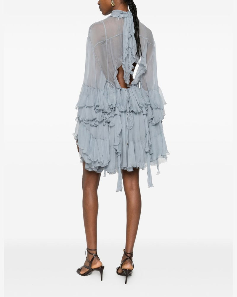 Chloé Clear Blue Dress Glam Steals